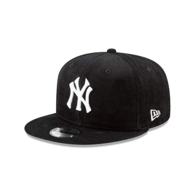 New York Yankees Gorra | New Era MLB Corduroy 9fifty Snapback Cap Mexico - Negros